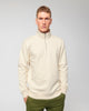 Organic men quarter zip sweat fitted- Stanley Trucker