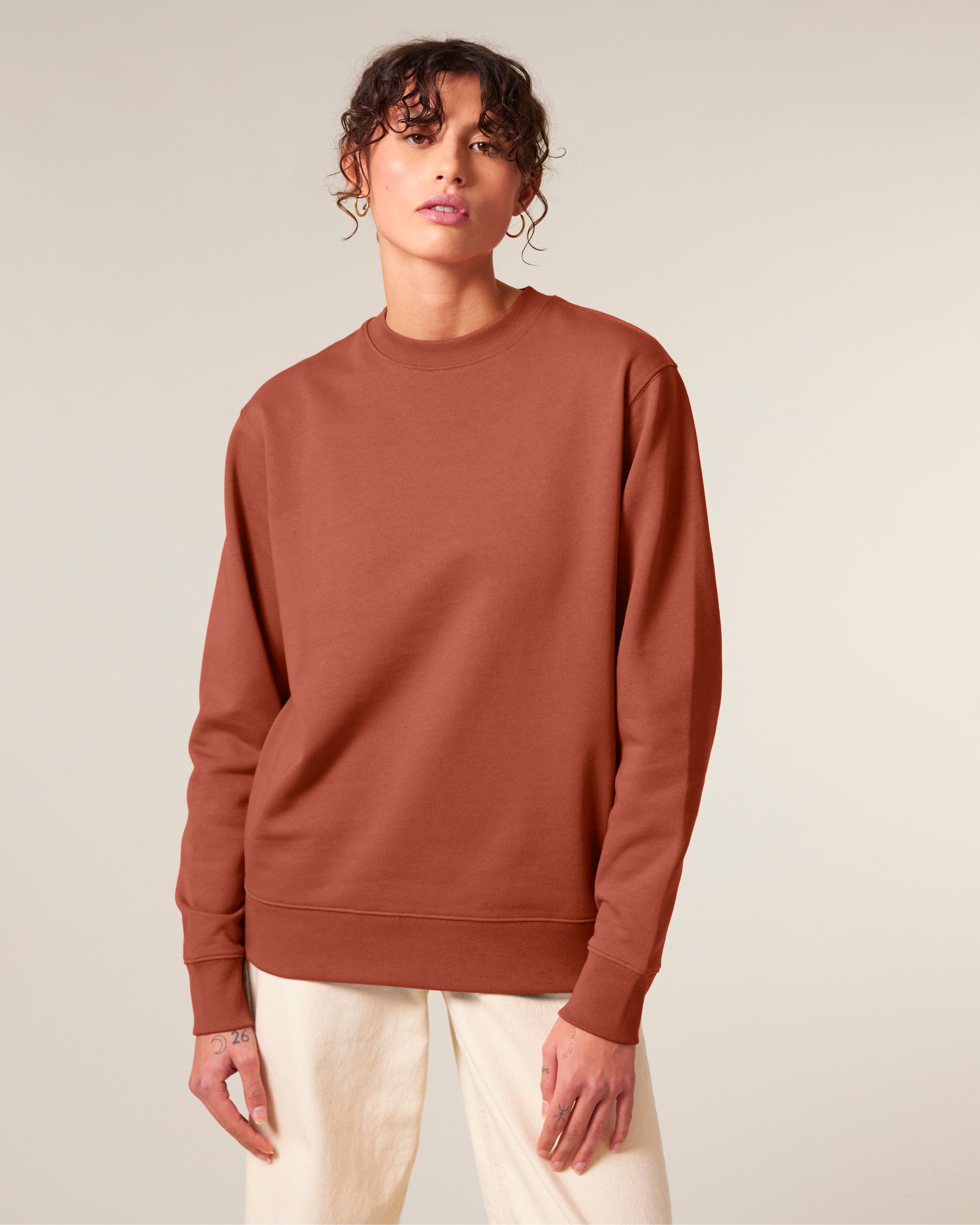 Organic Unisex Crew Neck Sweat Medium Fit - Changer 2.0