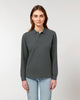 Organic unisex long sleeve polo medium fit - Prepster Long Sleeve