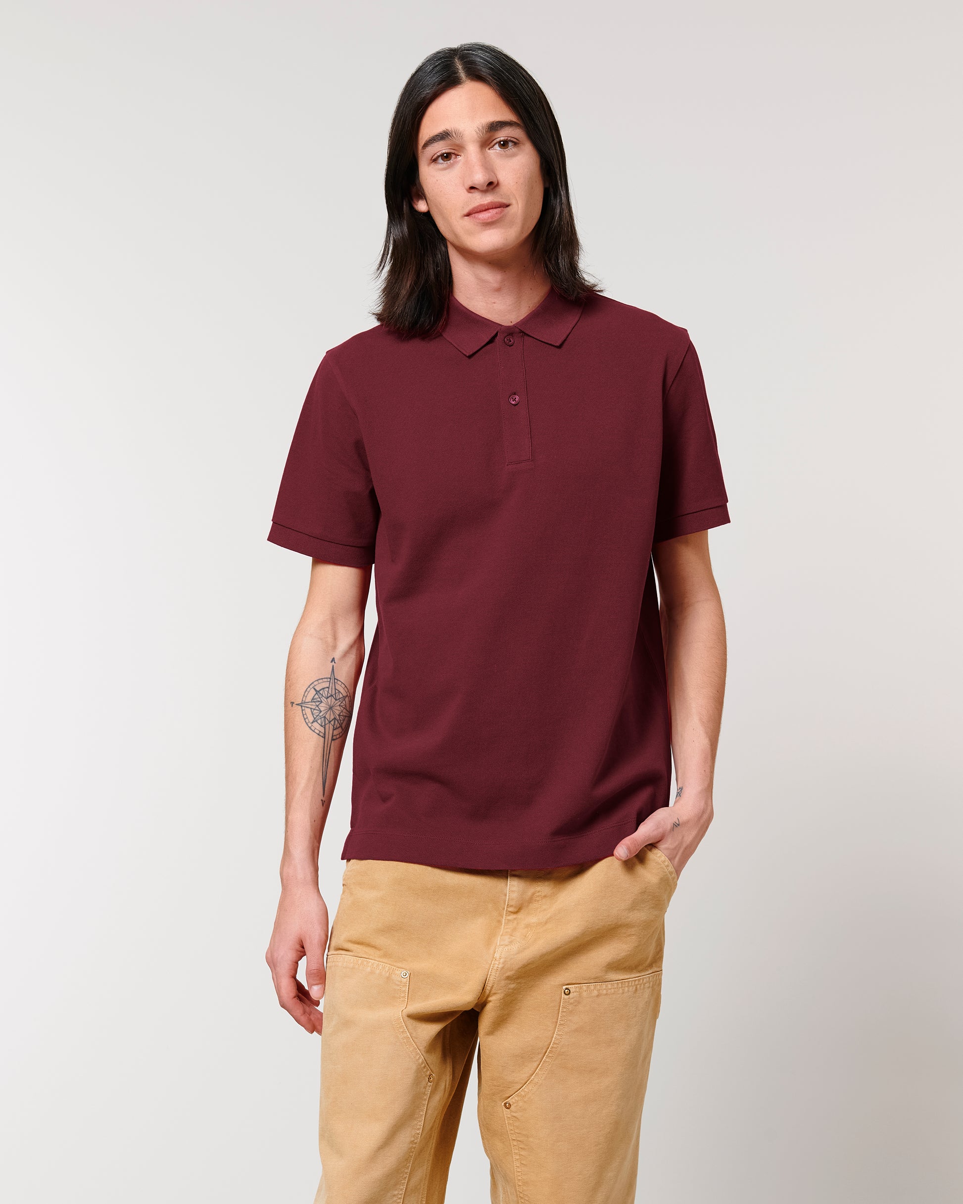 Organic Unisex Polo Medium Fit - Prepster