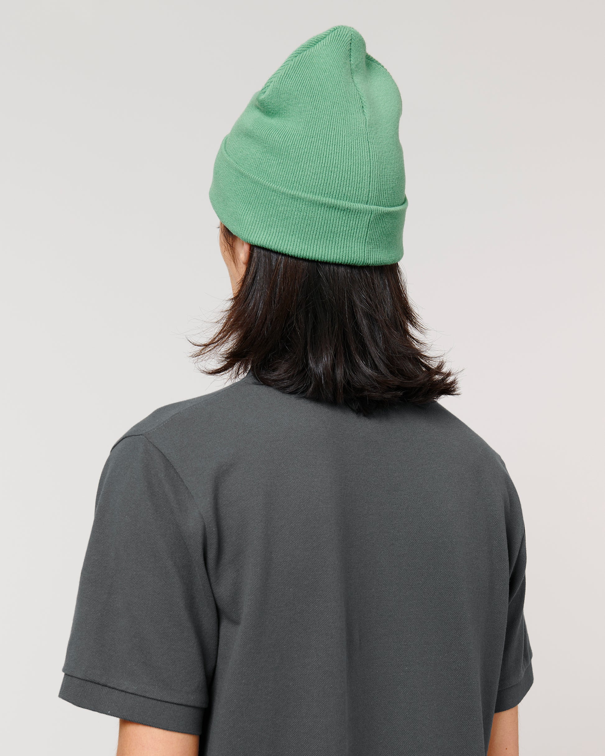 Organic Unisex Rib Beanie