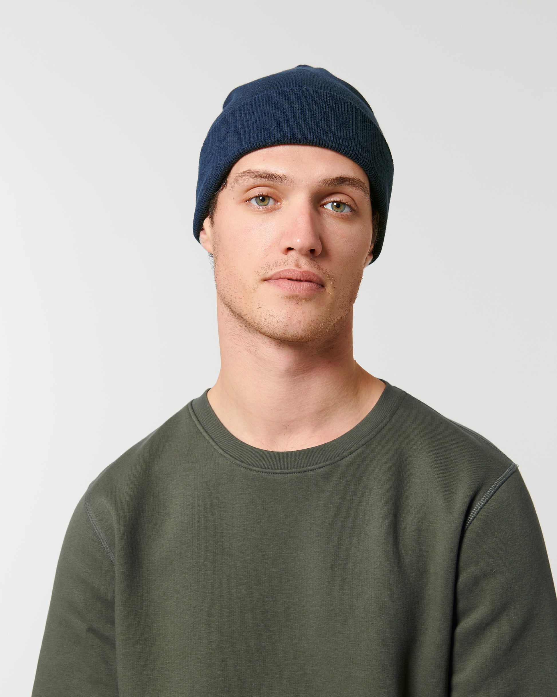 Organic Unisex Rib Beanie