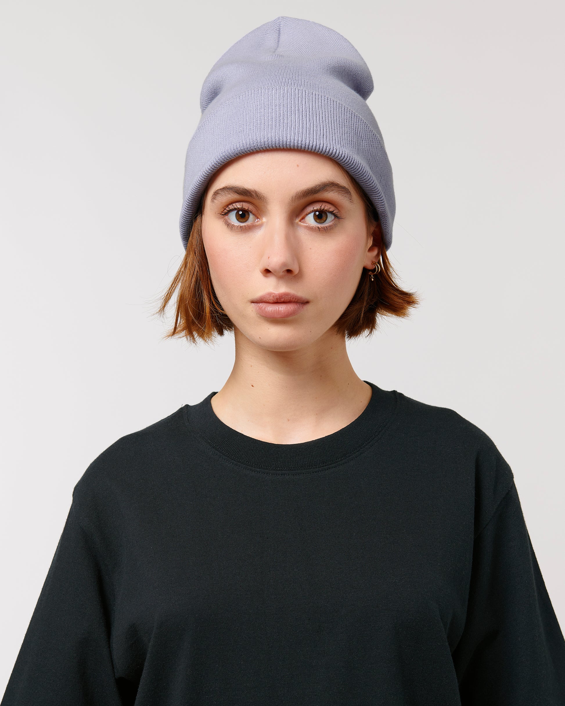 Organic Unisex Rib Beanie