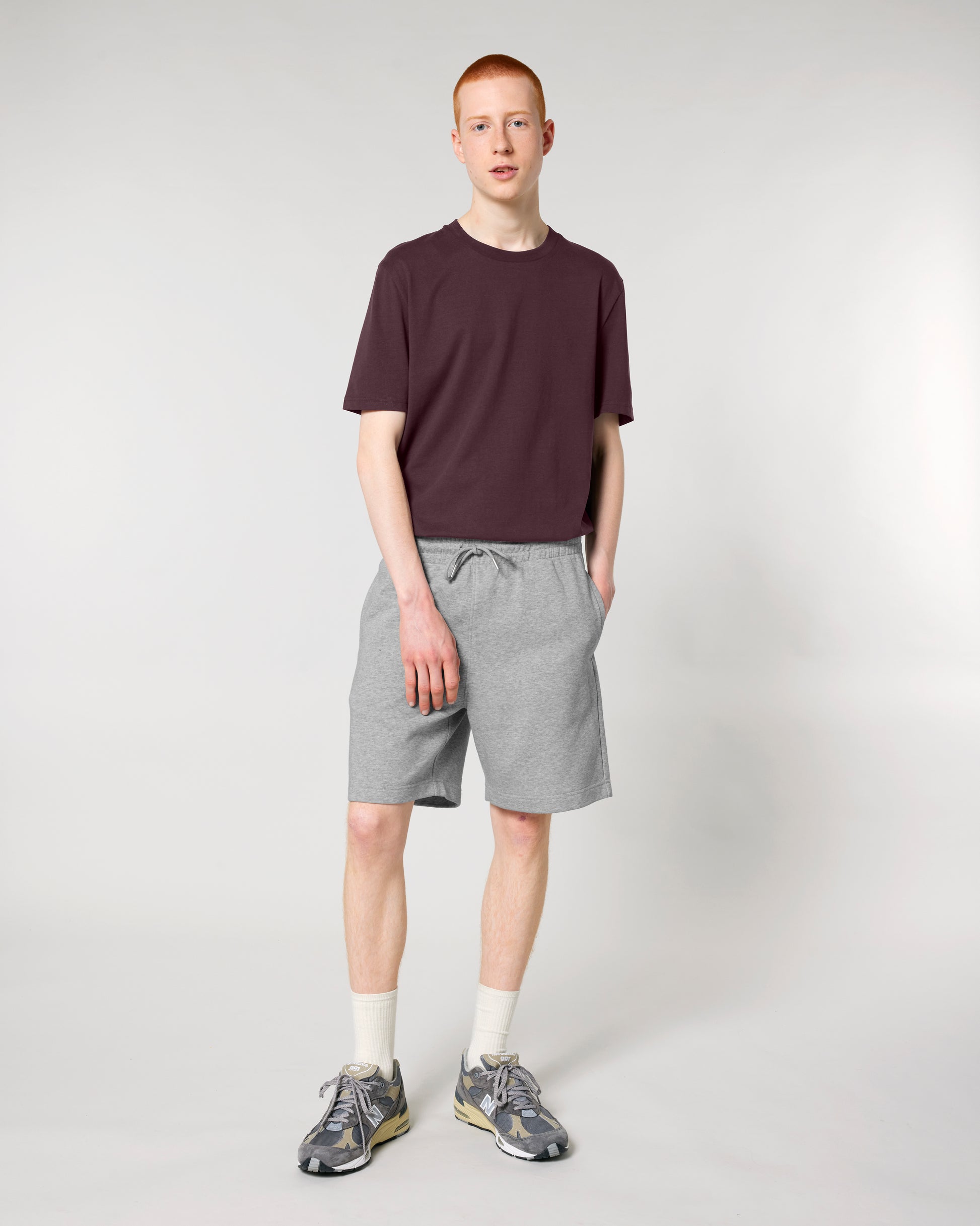 Organic unisex sweat short - Trainer 2.0