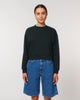 Organic Women's Cropped Sweater with a Round Neck in Normal Fit - Stella Cropster