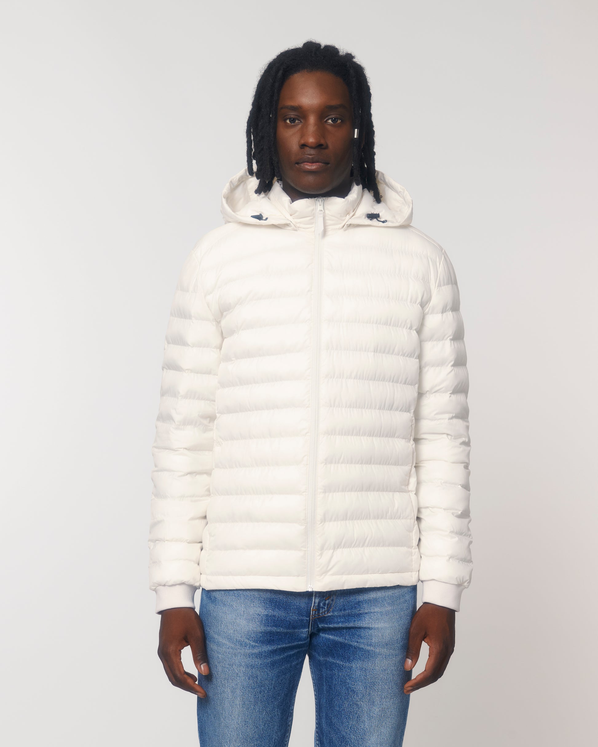 Recycled mens hooded softshell fitted - Stanley Voyager
