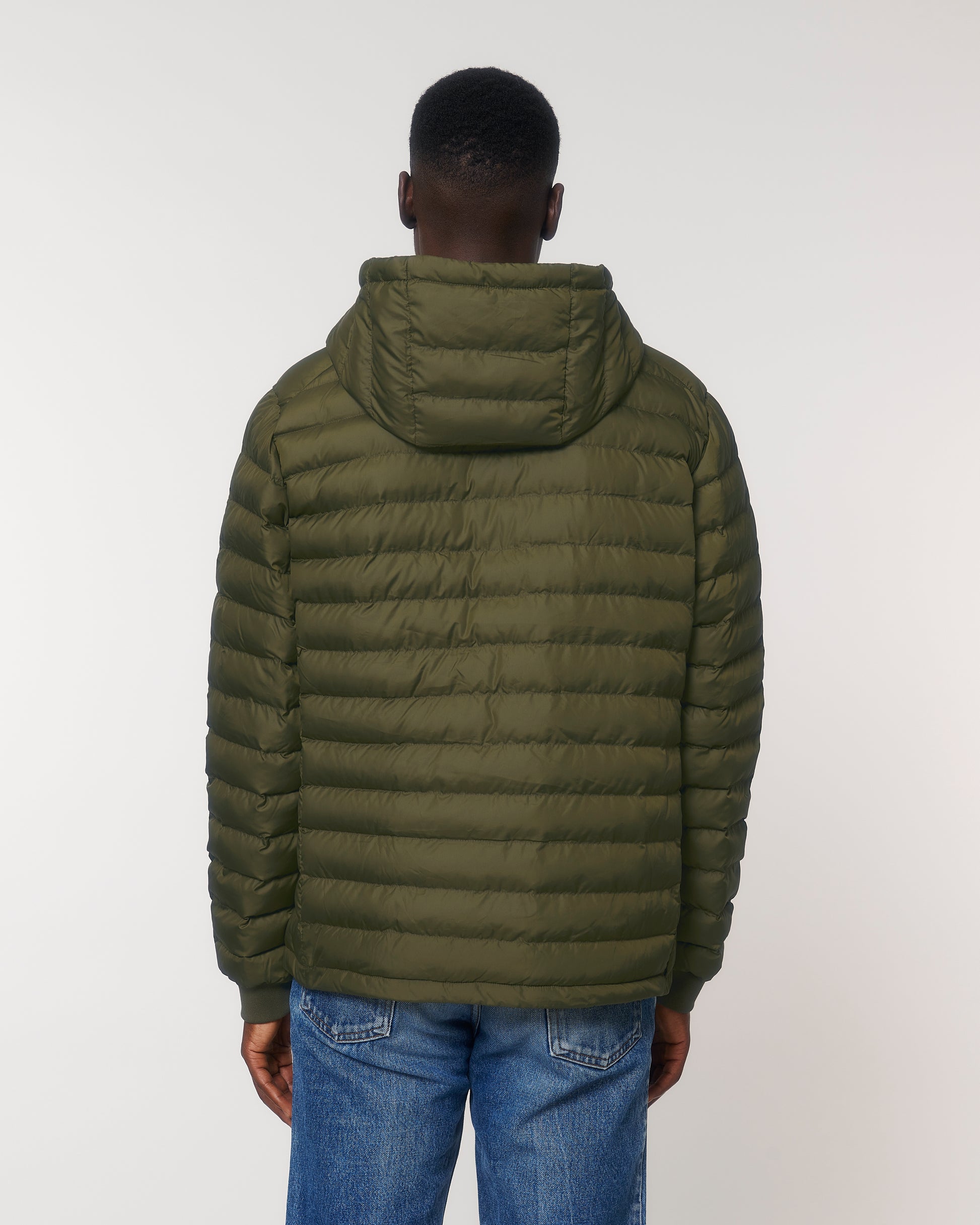 Recycled mens hooded softshell fitted - Stanley Voyager