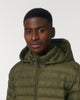 Recycled mens hooded softshell fitted - Stanley Voyager