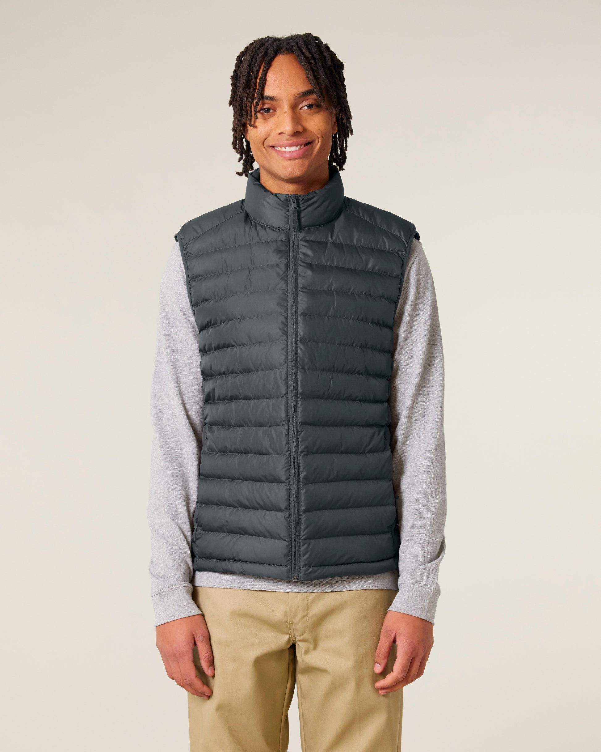 Recycled mens bodywarmer fitted - Stanley Climber