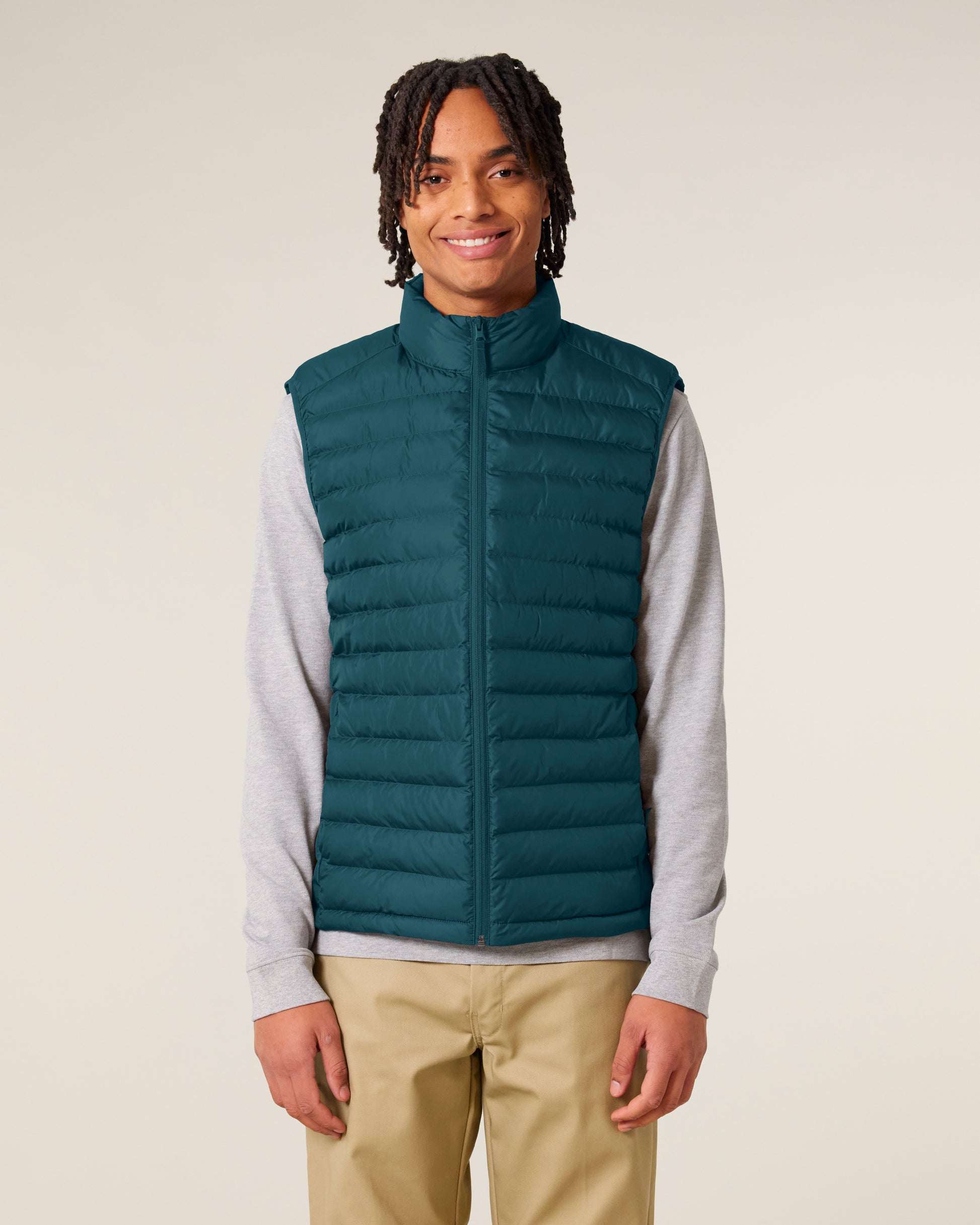 Recycled mens bodywarmer fitted - Stanley Climber