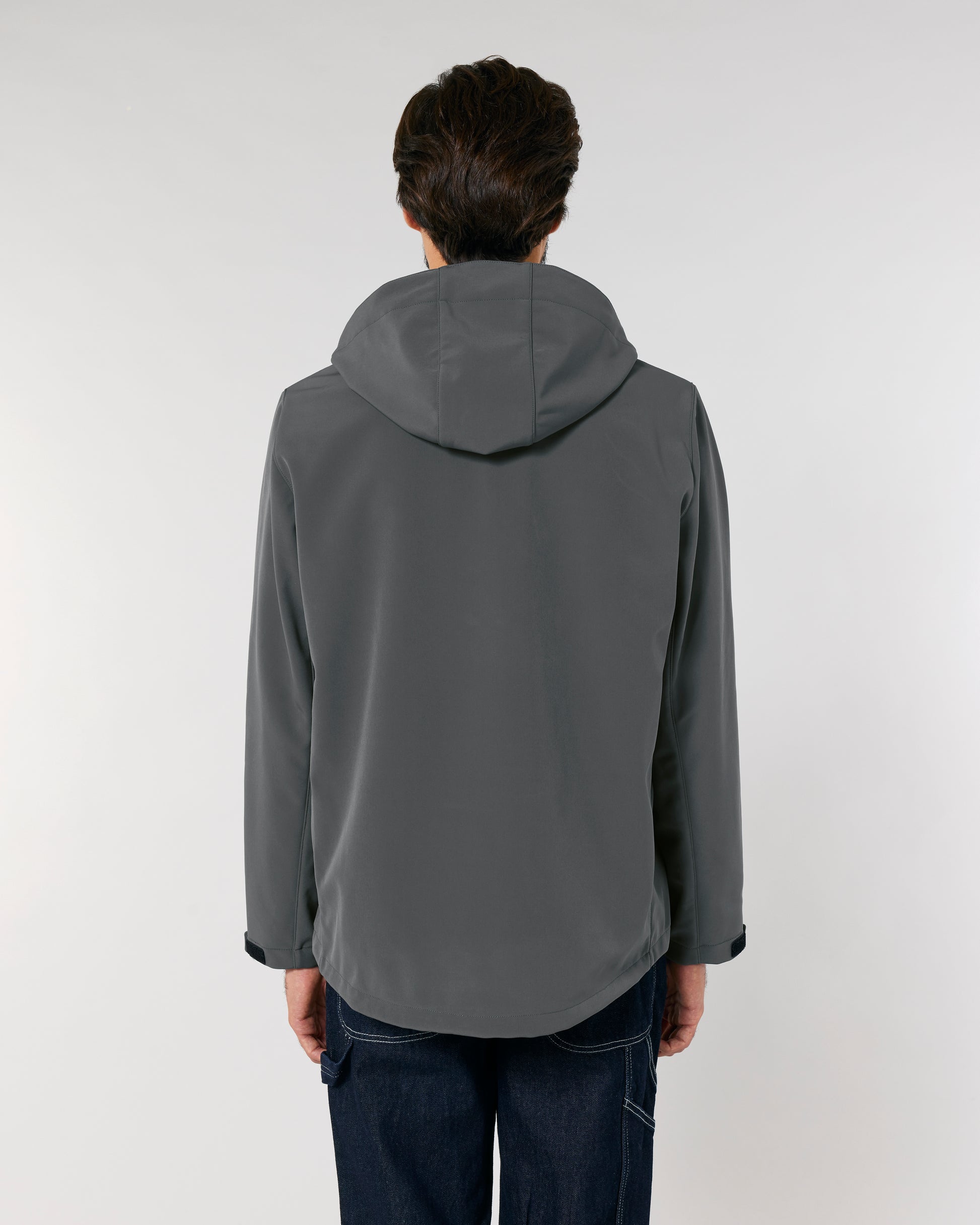 Recycled mens hooded softshell fitted - Stanley Discoverer