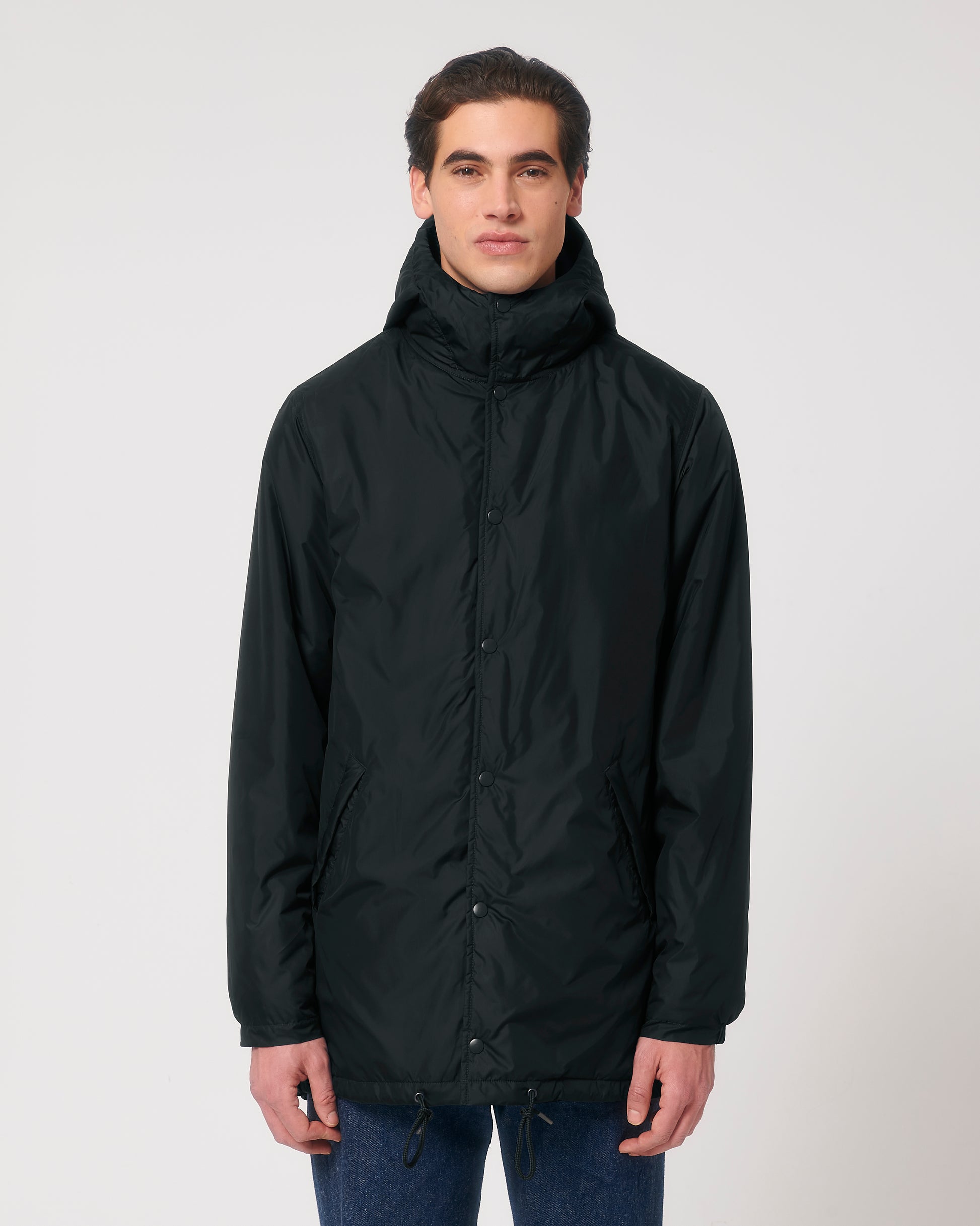 Recycled unisex parka jacket - Padded Parker