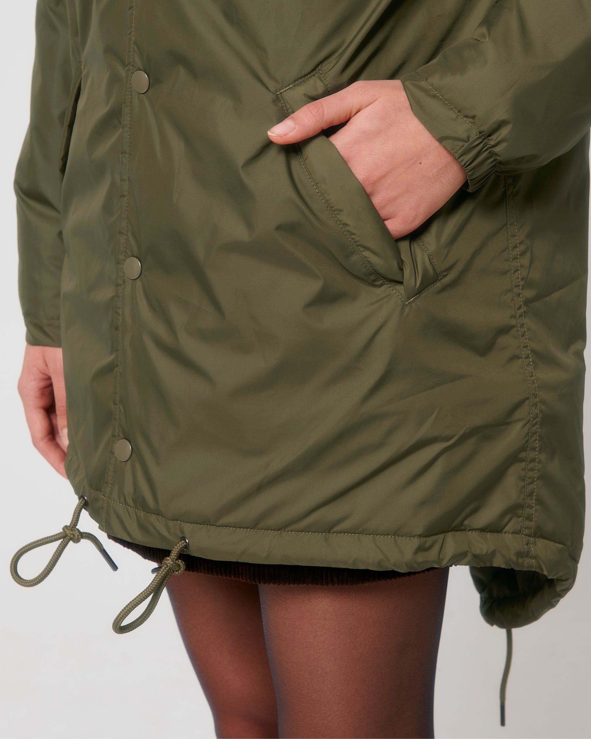 Recycled unisex parka jacket - Padded Parker