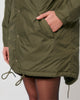 Recycled unisex parka jacket - Padded Parker