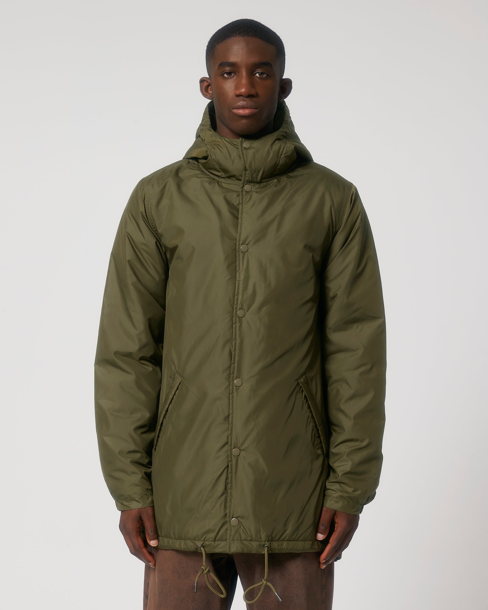 Recycled unisex parka jacket - Padded Parker