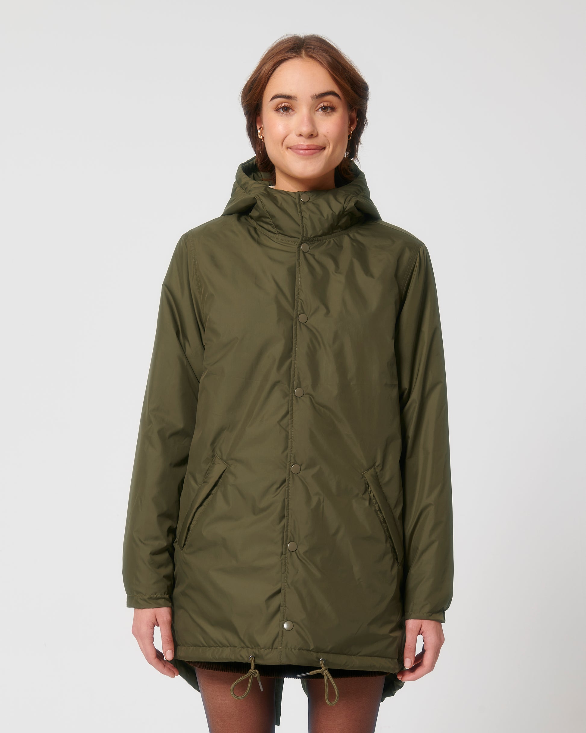 Recycled unisex parka jacket - Padded Parker