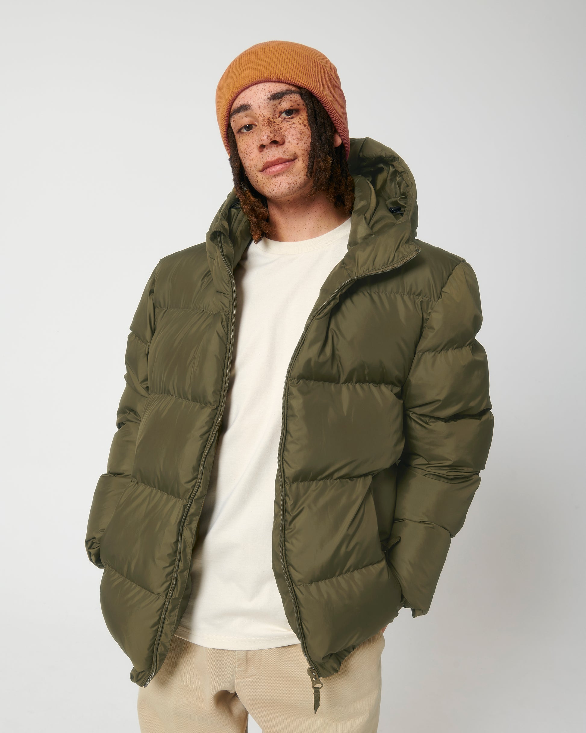 Recycled unisex puffer jacket - Puffer