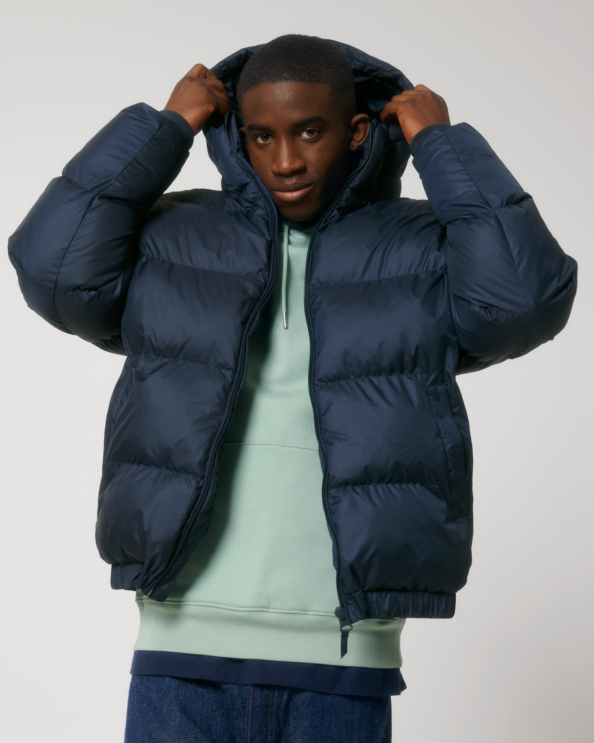 Recycled unisex puffer jacket - Puffer