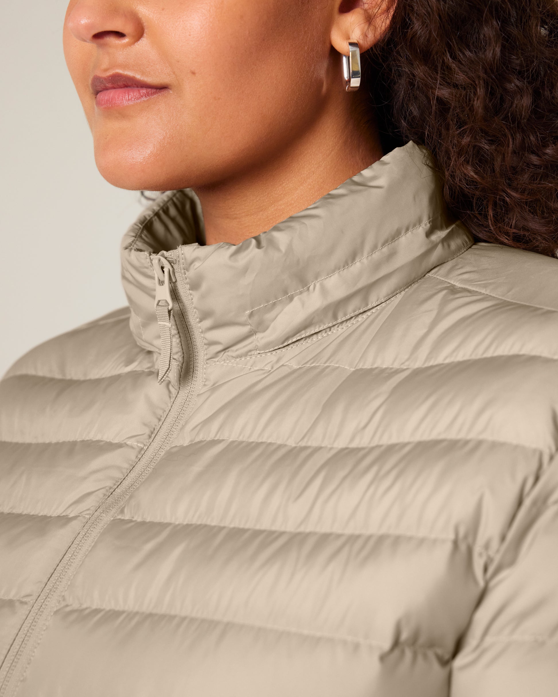 Recycled womens hooded softshell fitted - Stella Voyager