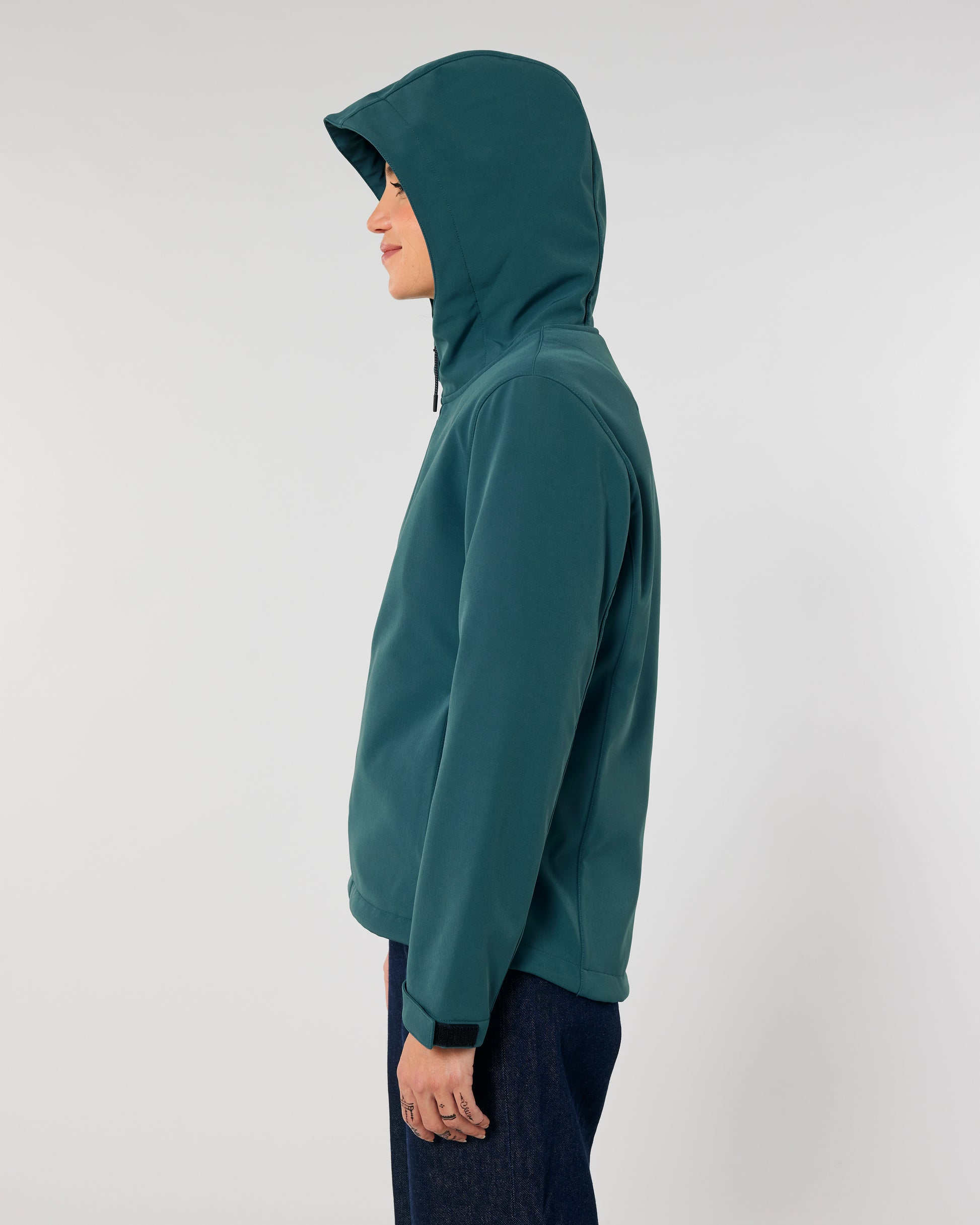 Recycled women hooded softshell medium fit - Stella Discoverer