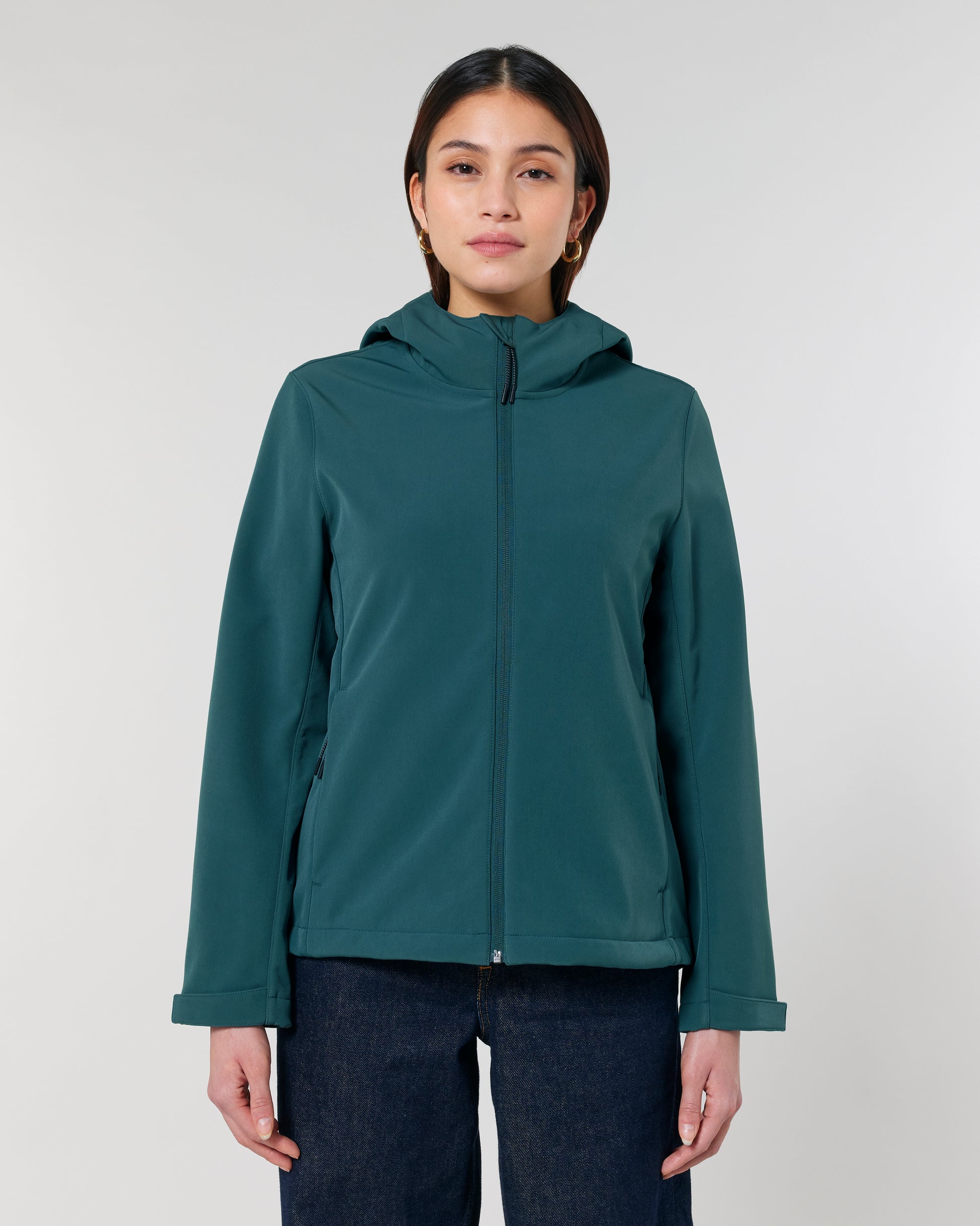 Recycled women hooded softshell medium fit - Stella Discoverer