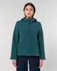 Recycled women hooded softshell medium fit - Stella Discoverer