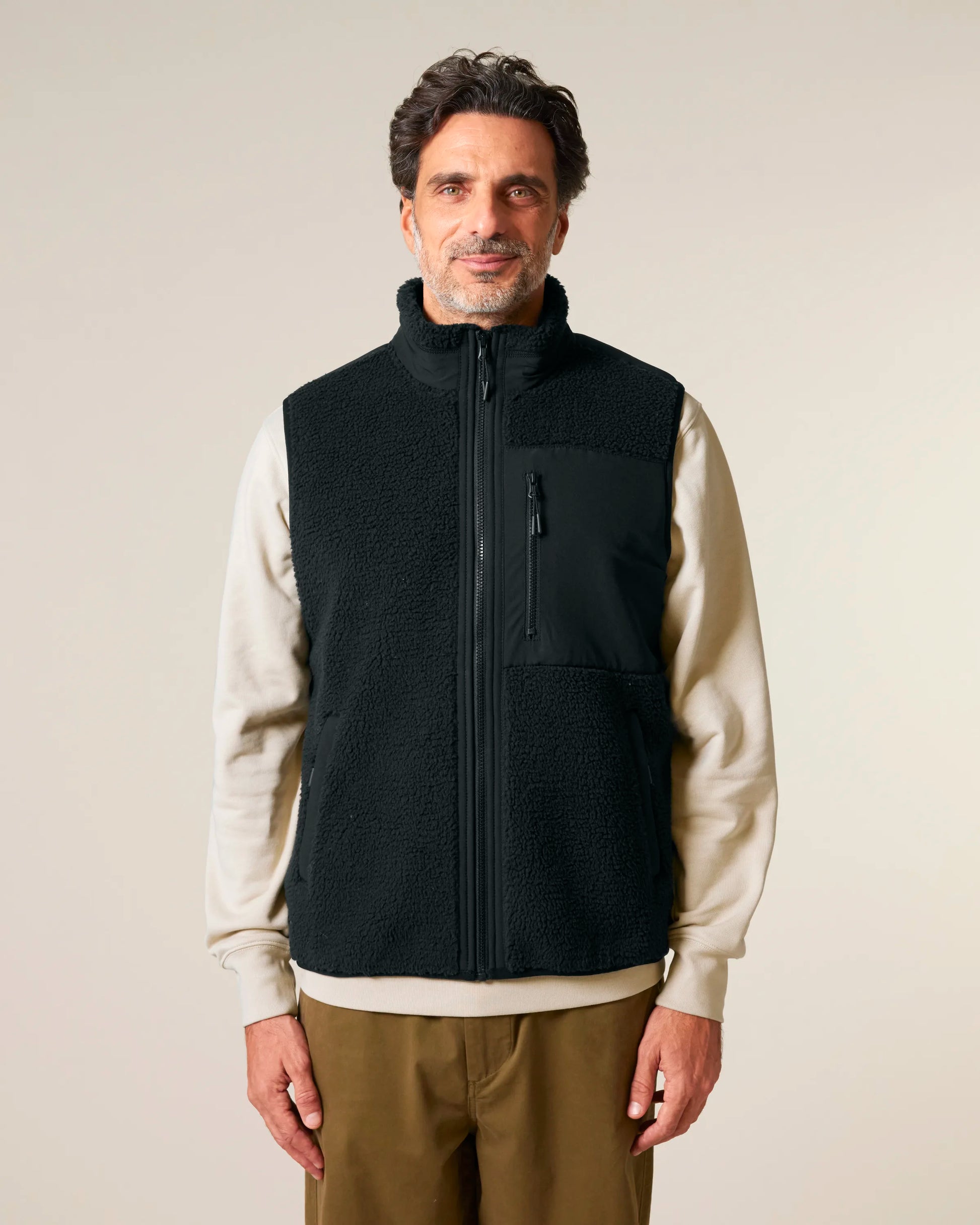 Recycled Sherpa Liner Vest