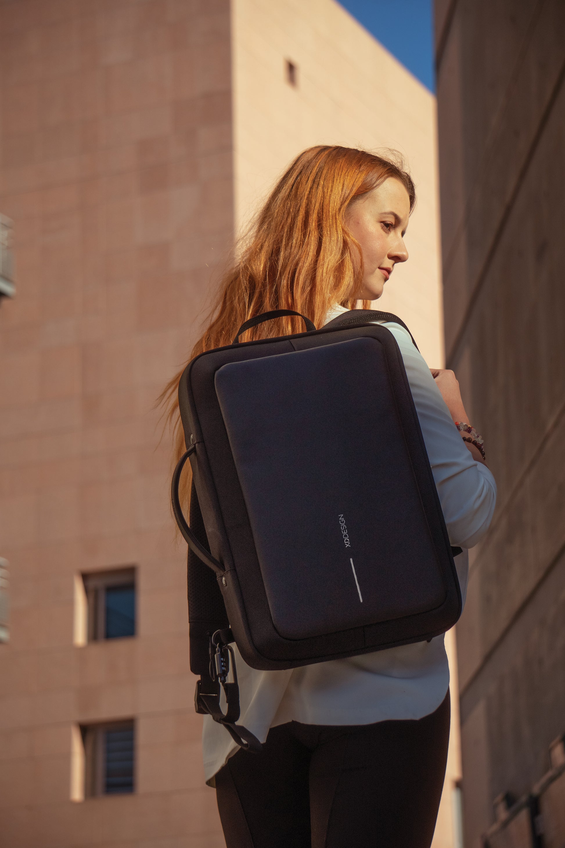 Anti-theft backpack & briefcase