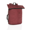 Lightweight recycled polyester foldable backpack