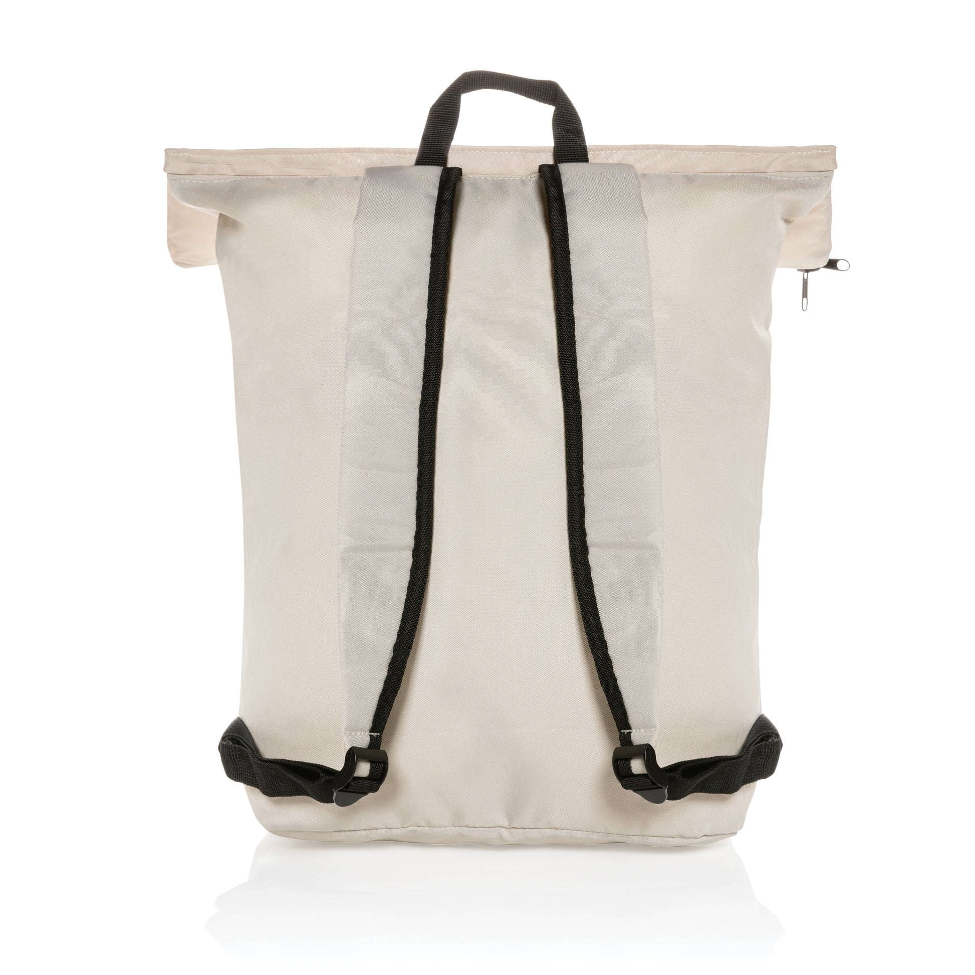 Lightweight recycled polyester foldable backpack