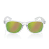 Sunglasses - Recycled plastic mirror sunglasses - White