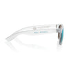 Sunglasses - Recycled plastic mirror sunglasses - White