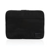 Recycled polyester 14-inch laptop sleeve - Black